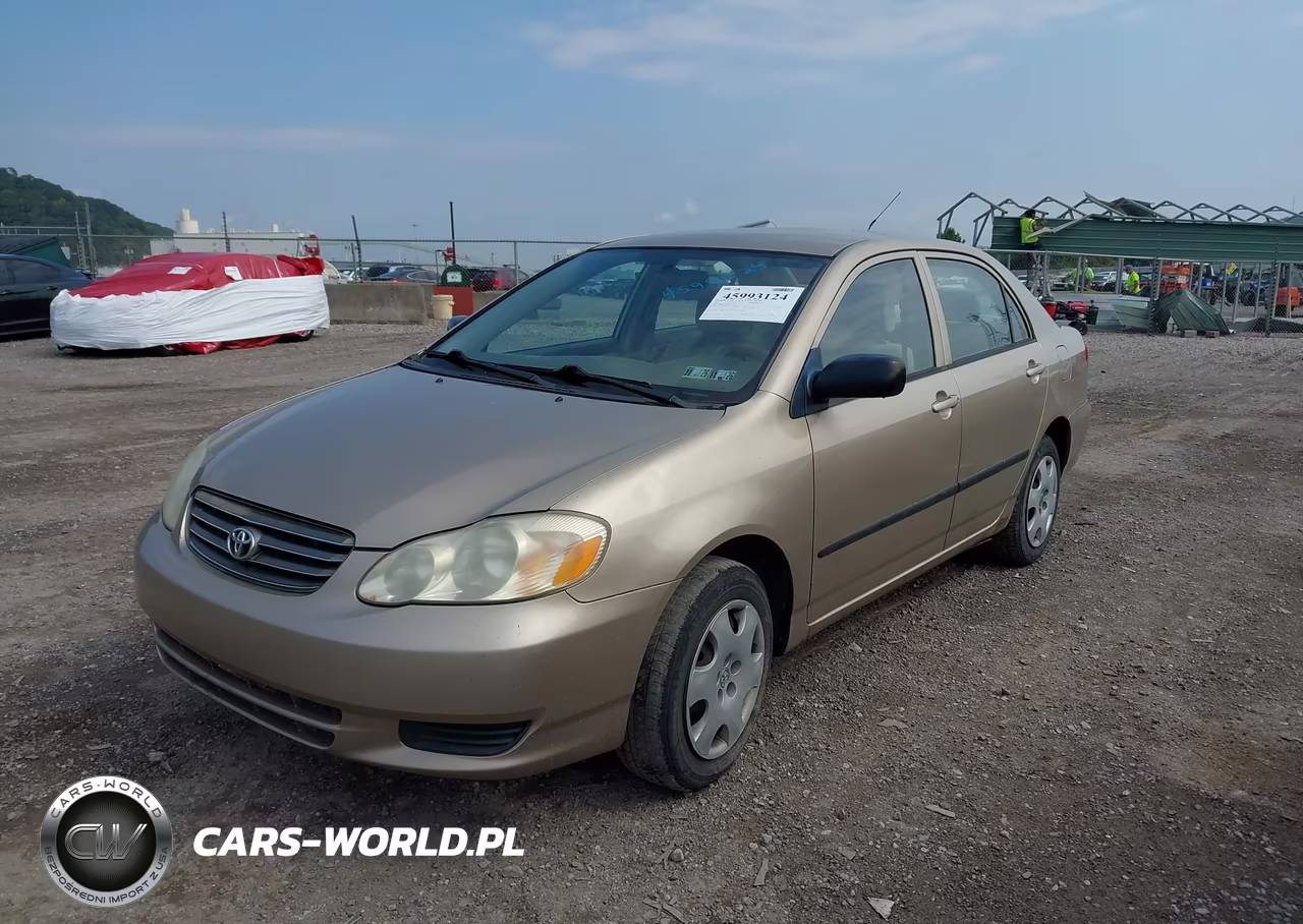 2004 Toyota Corolla Ce VIN:1NXBR32E54Z240177 - 2