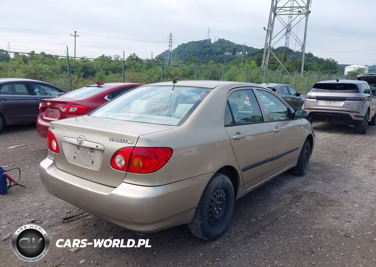 2004 Toyota Corolla Ce VIN:1NXBR32E54Z240177 - 4