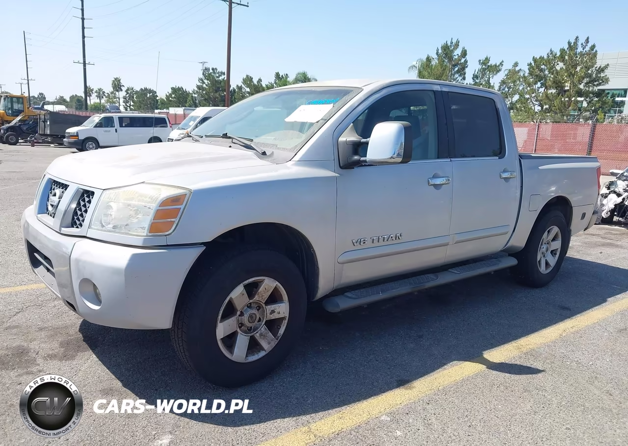 2005 Nissan Titan Le VIN:1N6AA07A45N536215 - 2