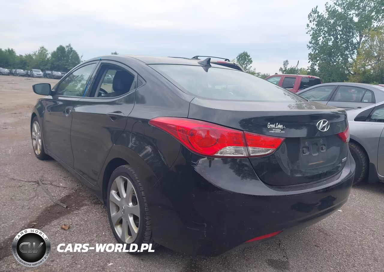 2013 Hyundai Elantra Limited VIN:5NPDH4AE6DH293889 - 3