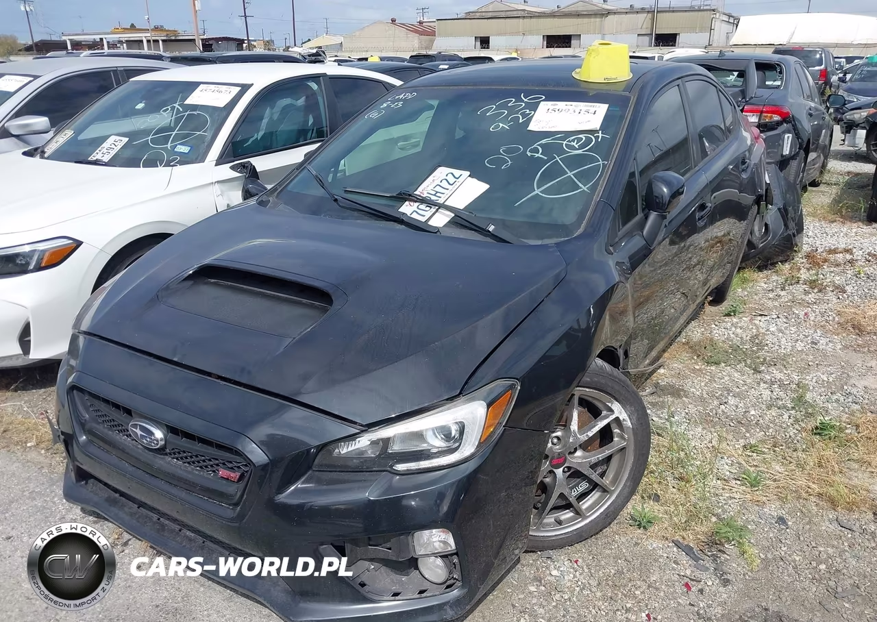2015 Subaru Wrx Sti Limited VIN:JF1VA2U69F9811125 - 2