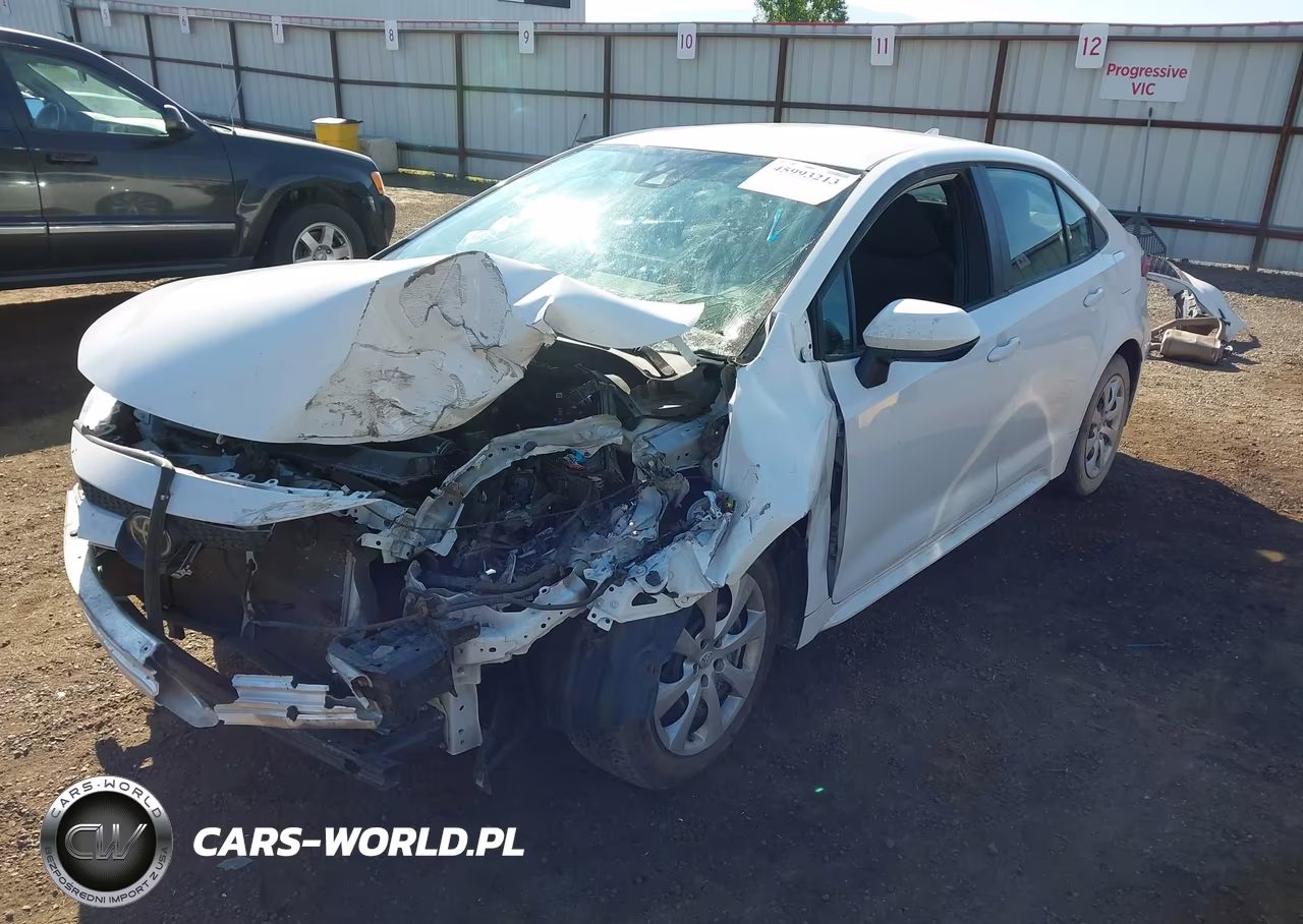 2021 Toyota Corolla Le VIN:5YFEPMAE1MP211609 - 2
