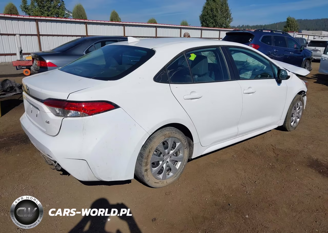 2021 Toyota Corolla Le VIN:5YFEPMAE1MP211609 - 4