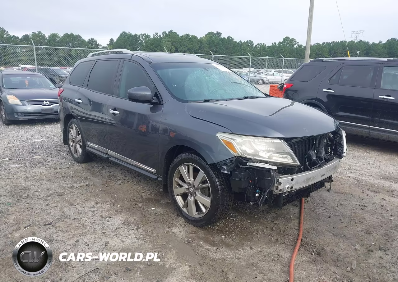 2014 Nissan Pathfinder Platinum VIN:5N1AR2MN4EC638121 - 1