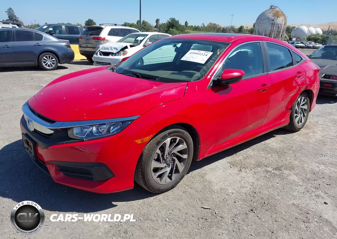 2017 Honda Civic Ex VIN:2HGFC2F77HH507147 - 2
