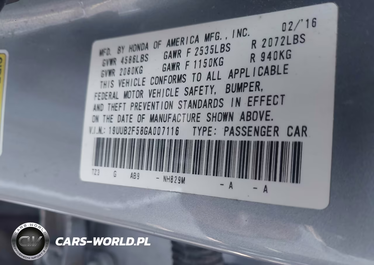 2016 Acura Tlx V6 Tech VIN:19UUB2F58GA007116 - 9