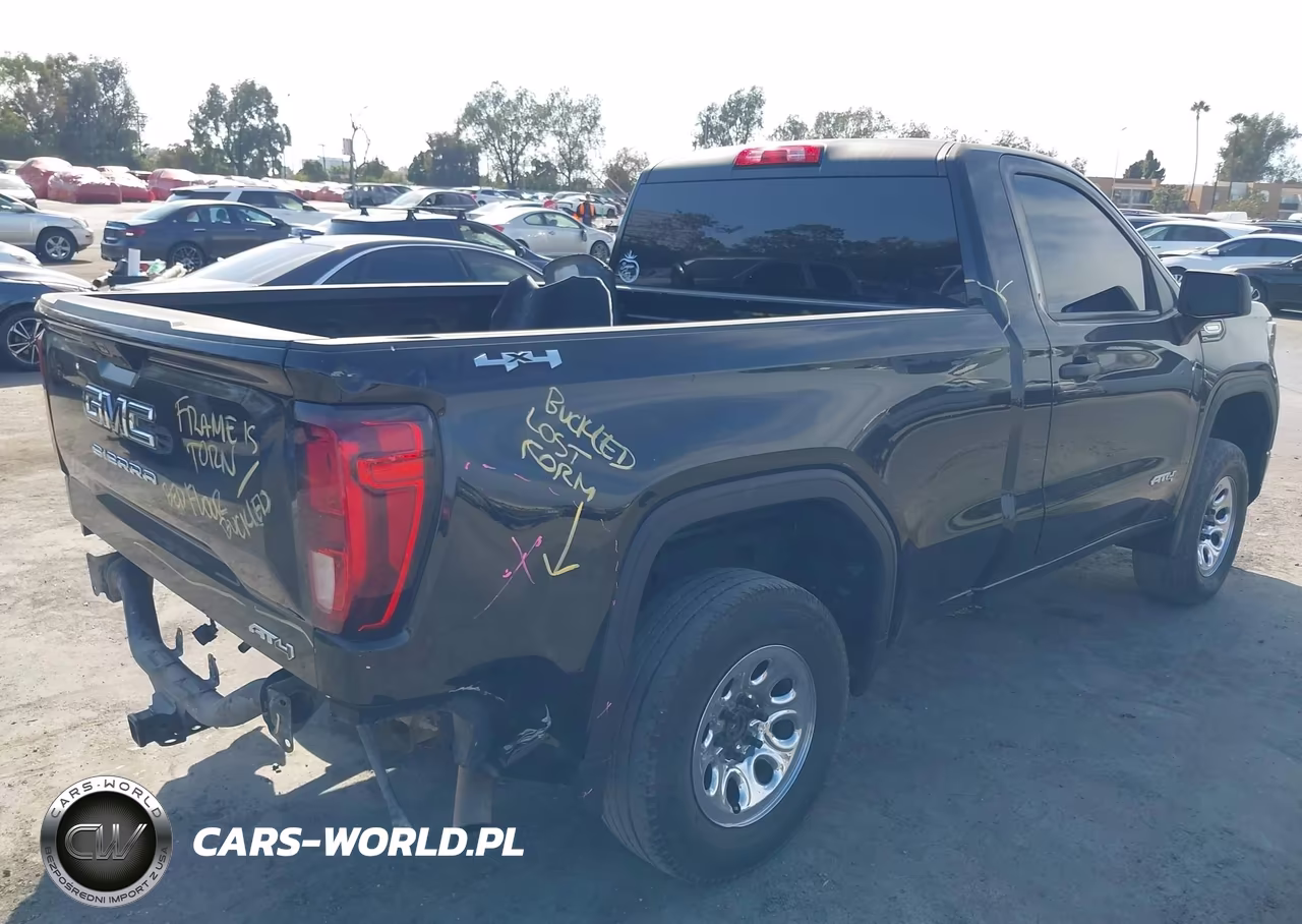2025 GMC Sierra 1500 4Wd Standard Box Pro VIN:3GTNUAEK1SG271917 - 4