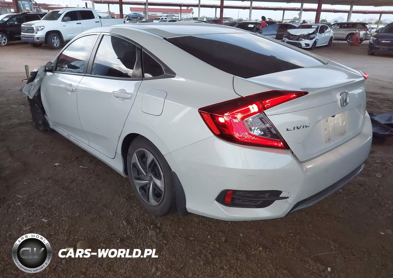2020 Honda Civic Lx VIN:2HGFC2F67LH565534 - 3