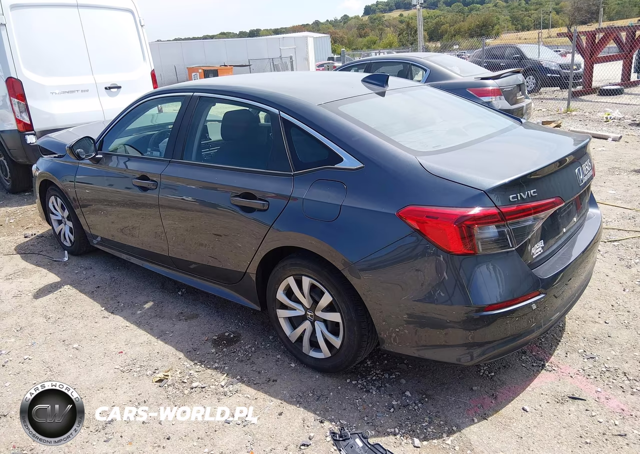 2024 Honda Civic Lx VIN:2HGFE2F27RH577828 - 3