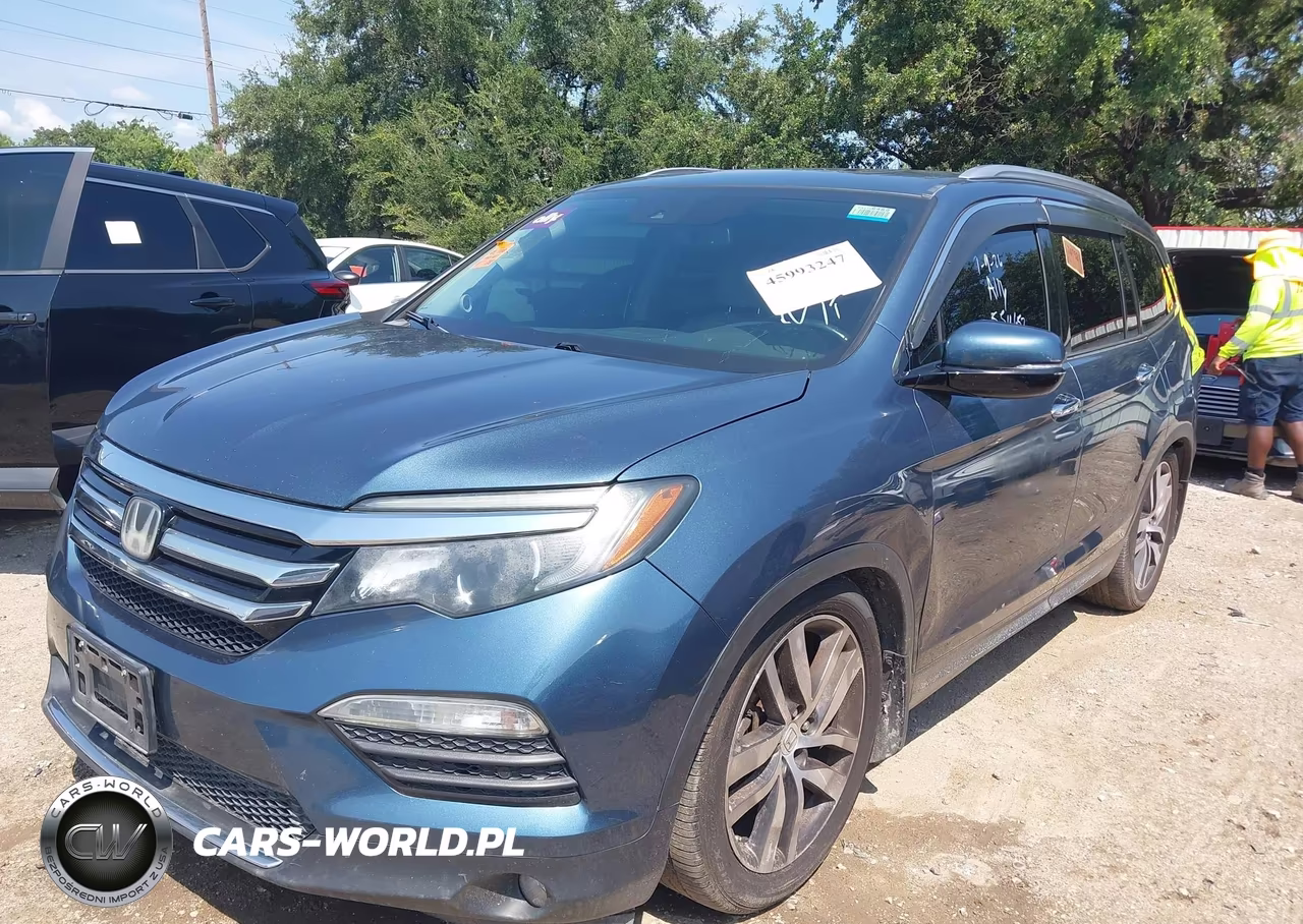 2017 Honda Pilot Touring VIN:5FNYF5H97HB020230 - 2