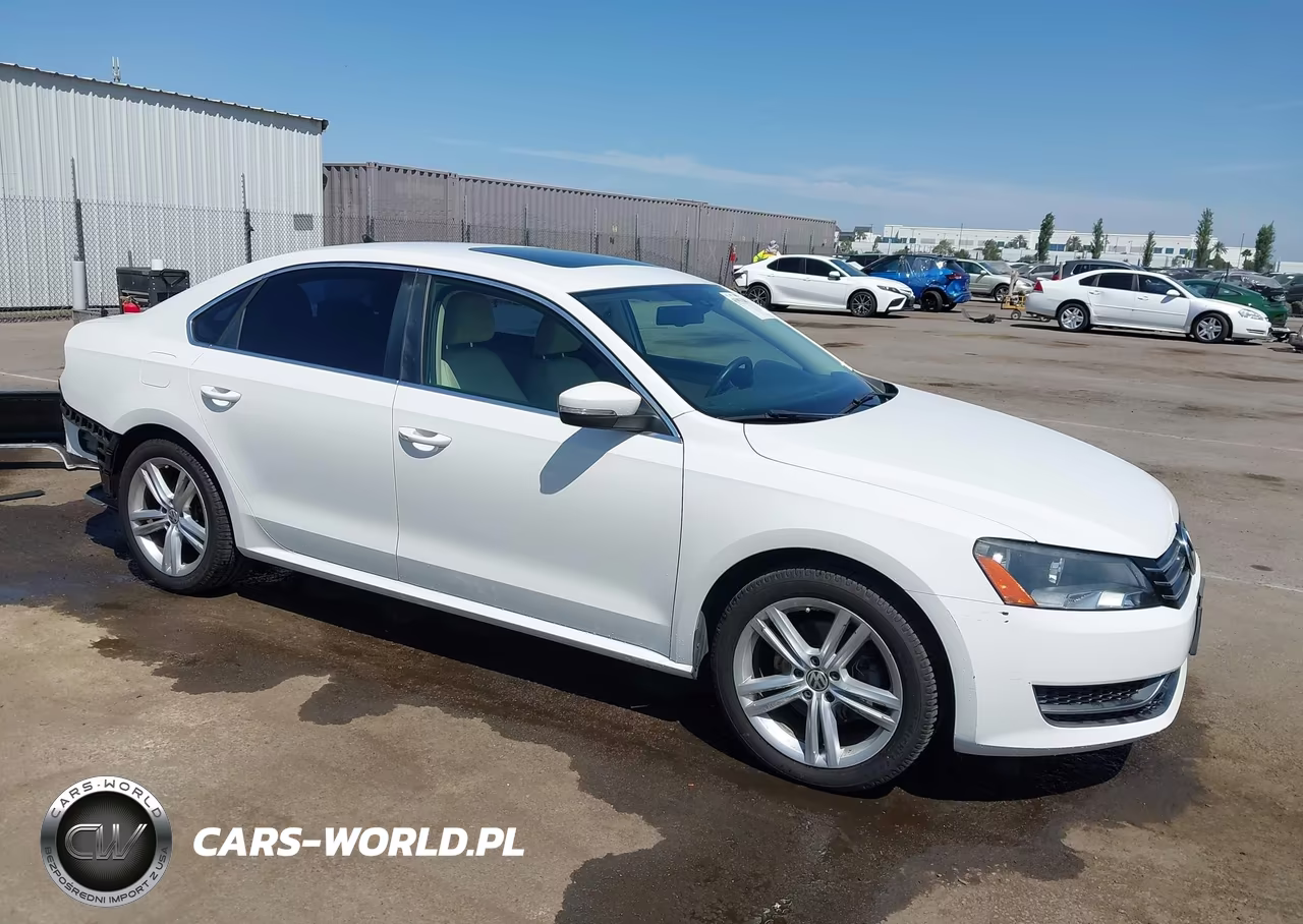 2014 Volkswagen Passat 1.8T Se VIN:1VWBT7A3XEC092366 - 1