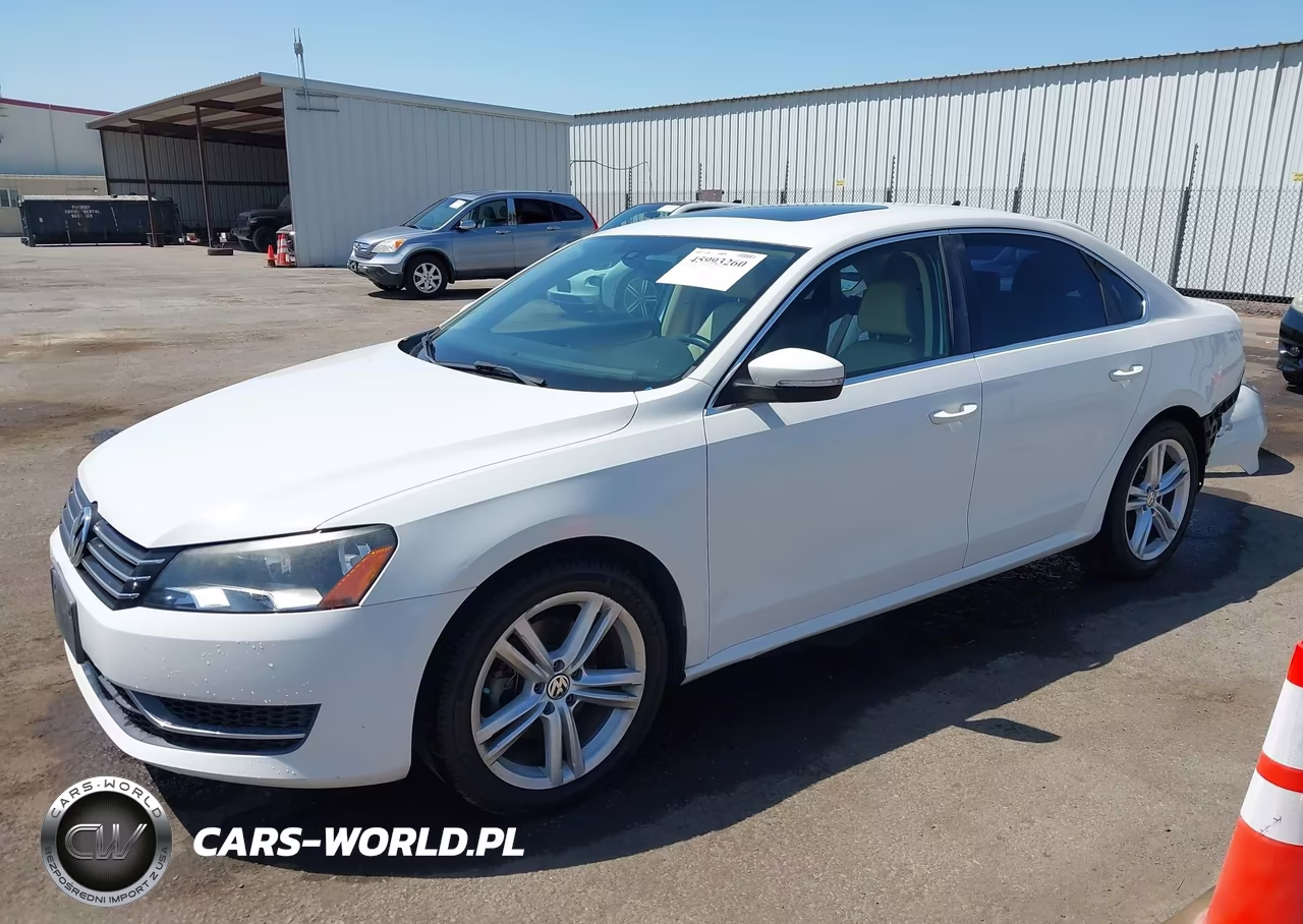 2014 Volkswagen Passat 1.8T Se VIN:1VWBT7A3XEC092366 - 2
