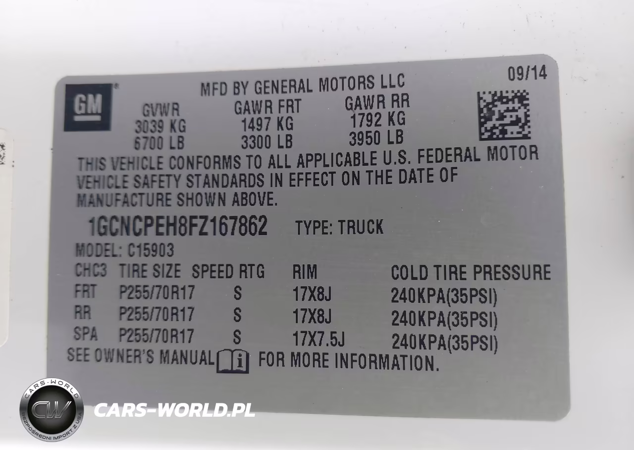 2015 Chevrolet Silverado 1500 Ls VIN:1GCNCPEH8FZ167862 - 9