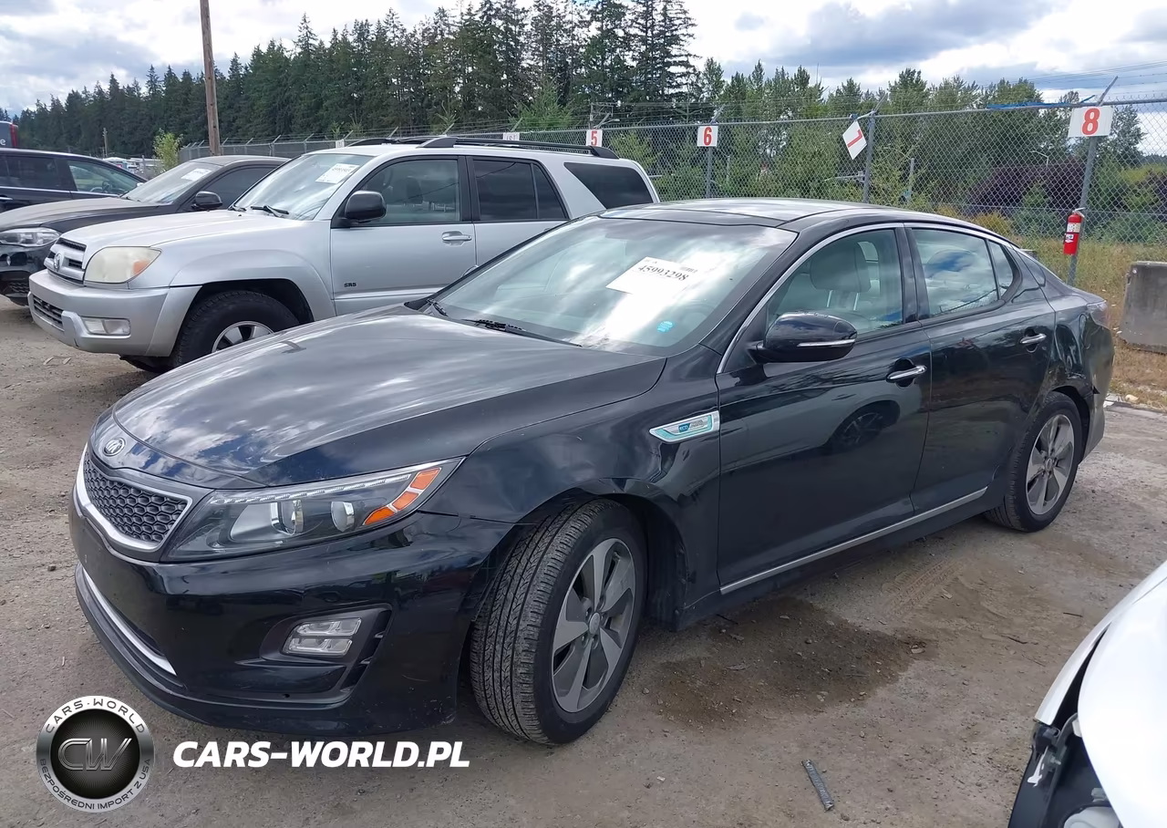 2014 Kia Optima Hybrid Ex VIN:KNAGN4AD2E5070096 - 2