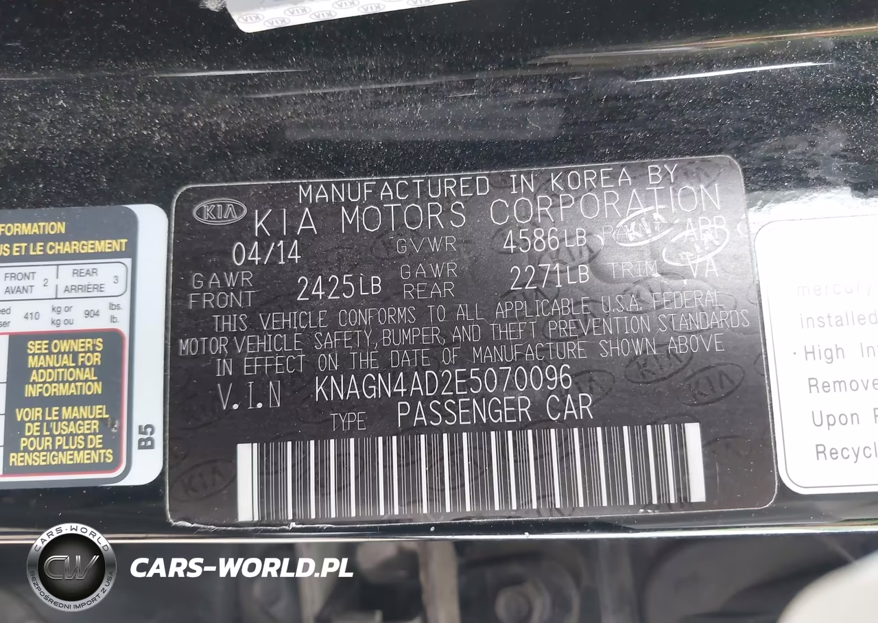 2014 Kia Optima Hybrid Ex VIN:KNAGN4AD2E5070096 - 9