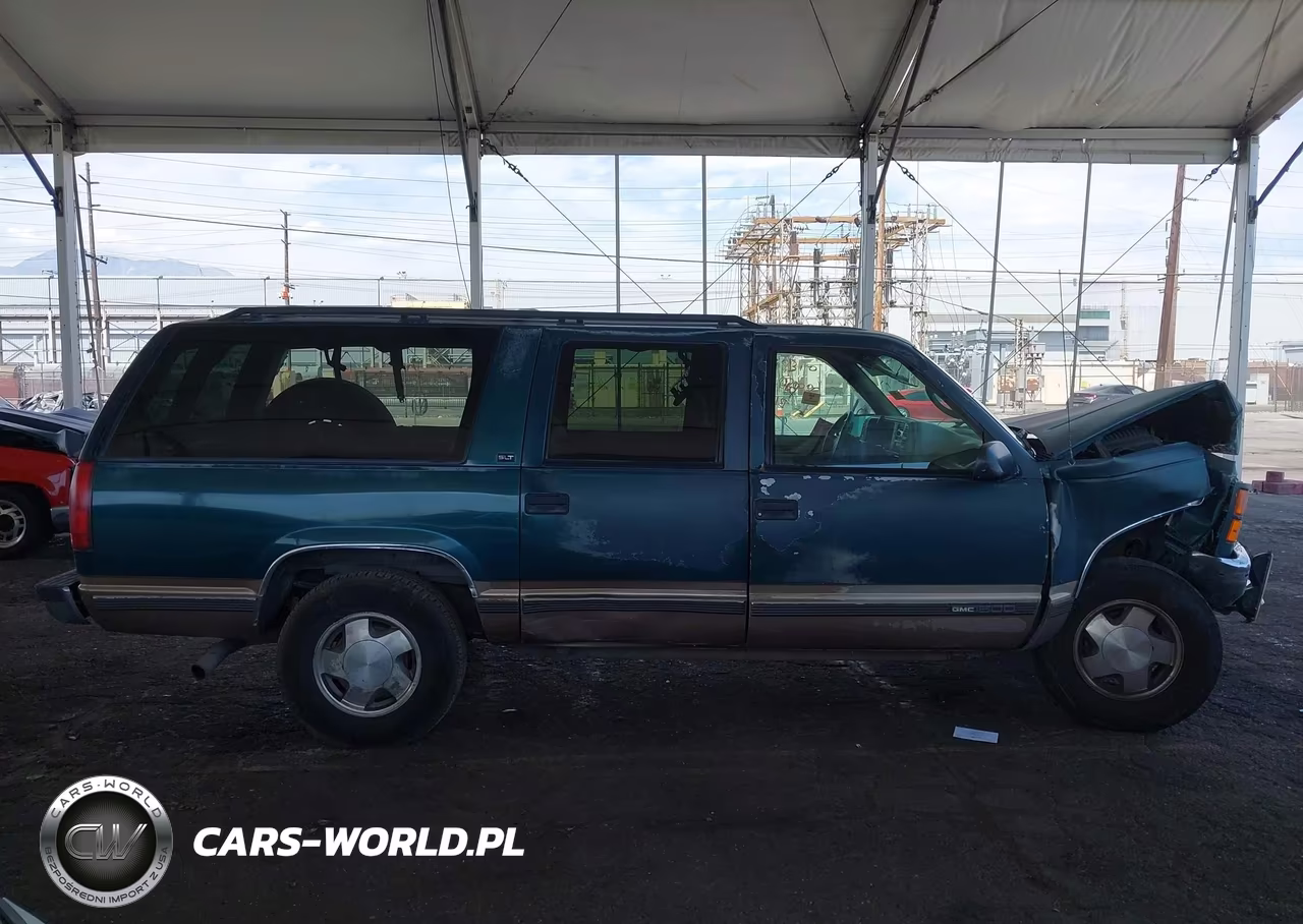 1996 GMC Suburban K1500 VIN:1GKFK16R1TJ756830 - 12