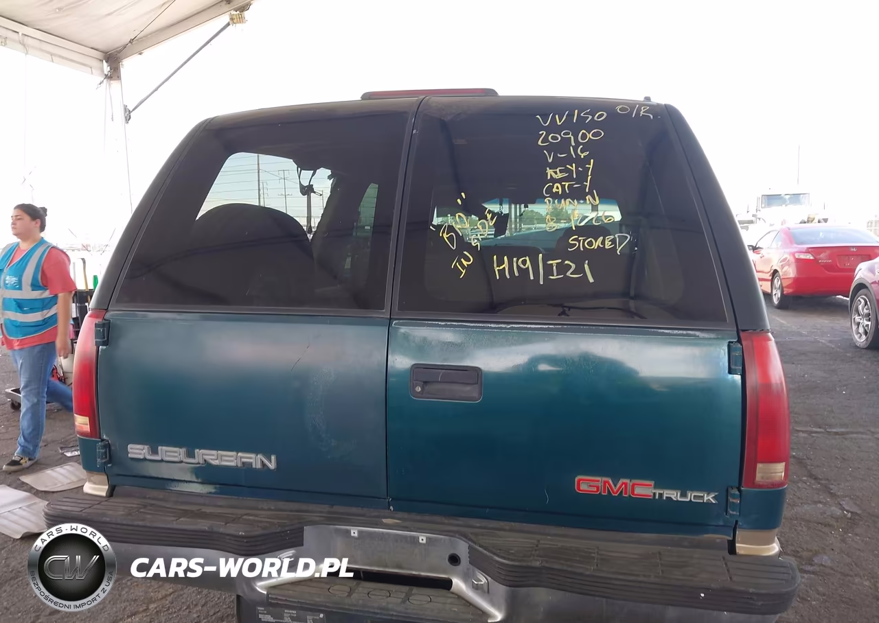 1996 GMC Suburban K1500 VIN:1GKFK16R1TJ756830 - 15