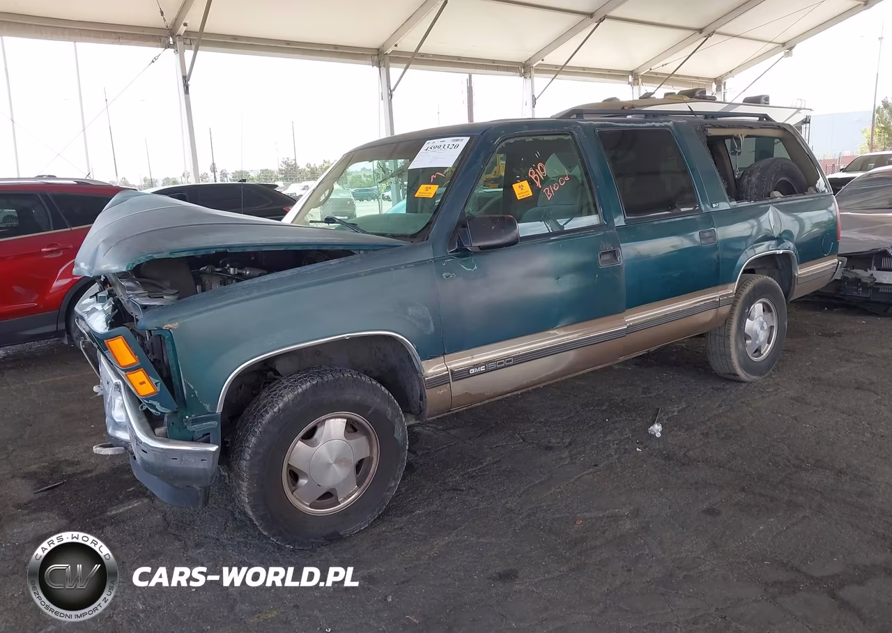 1996 GMC Suburban K1500 VIN:1GKFK16R1TJ756830 - 2