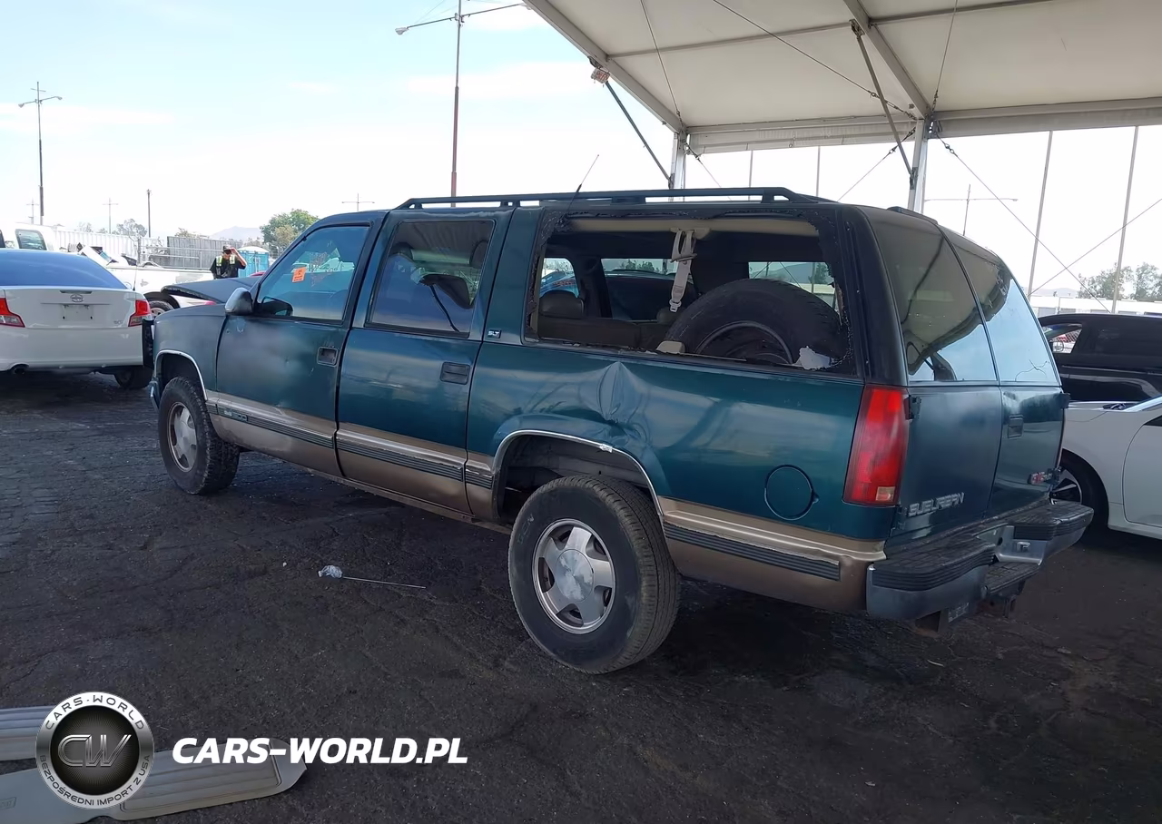1996 GMC Suburban K1500 VIN:1GKFK16R1TJ756830 - 3