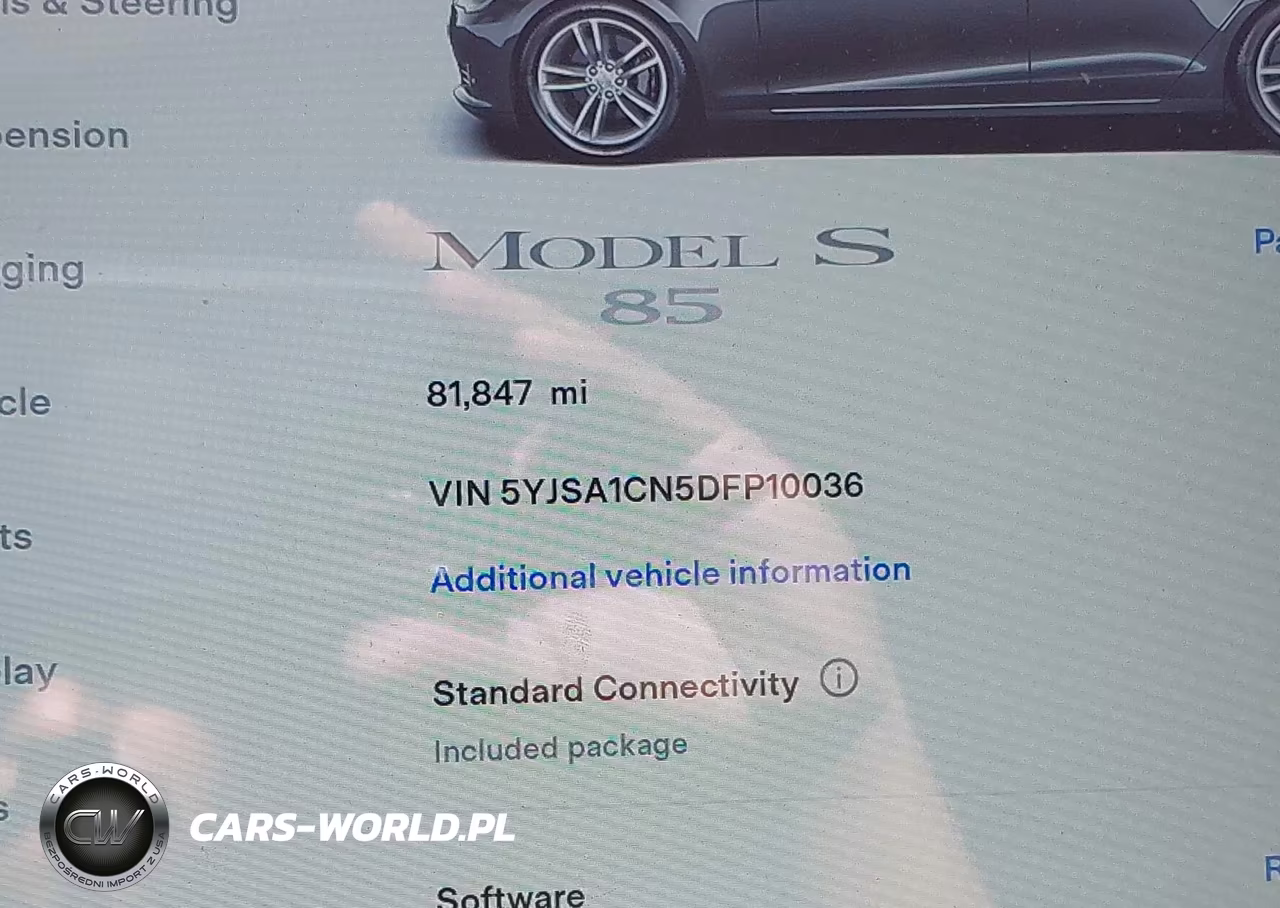 2013 Tesla Model S VIN:5YJSA1CN5DFP10036 - 14