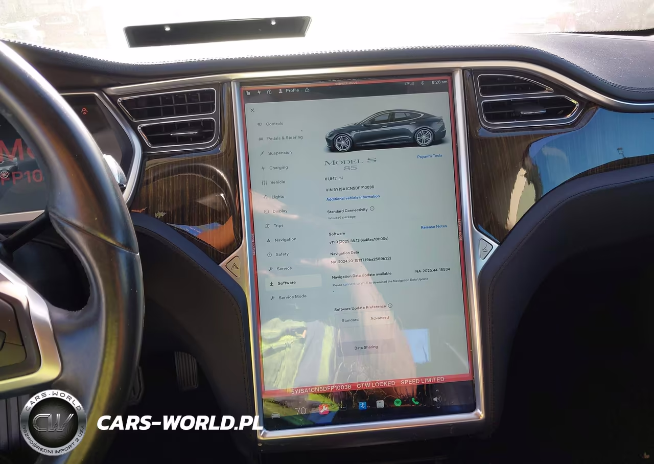 2013 Tesla Model S VIN:5YJSA1CN5DFP10036 - 17
