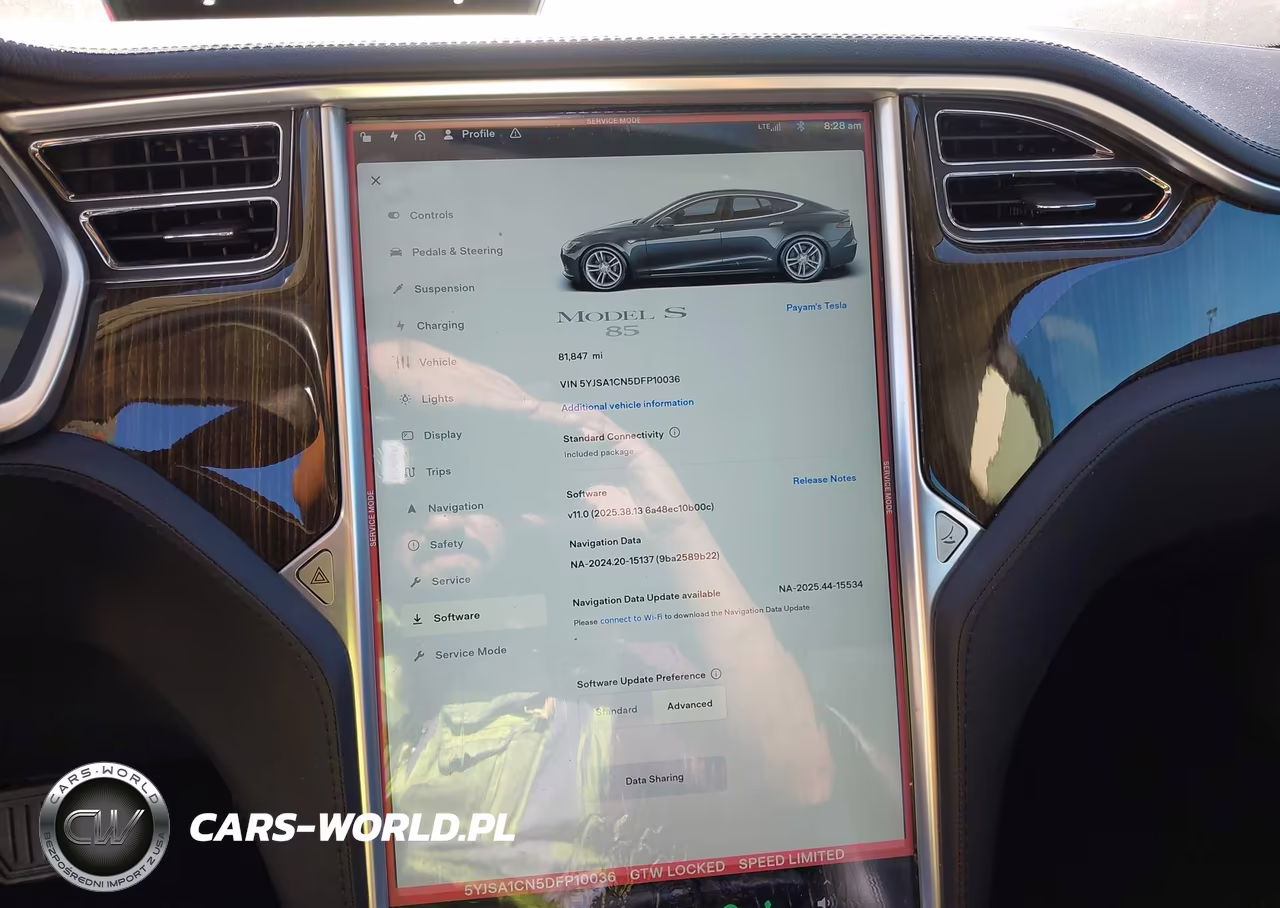 2013 Tesla Model S VIN:5YJSA1CN5DFP10036 - 7