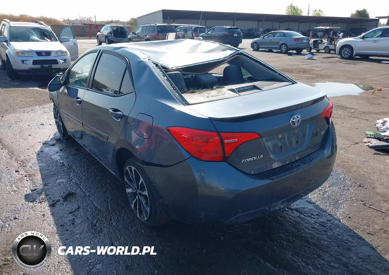 2017 Toyota Corolla Se VIN:2T1BURHE9HC897631 - 3