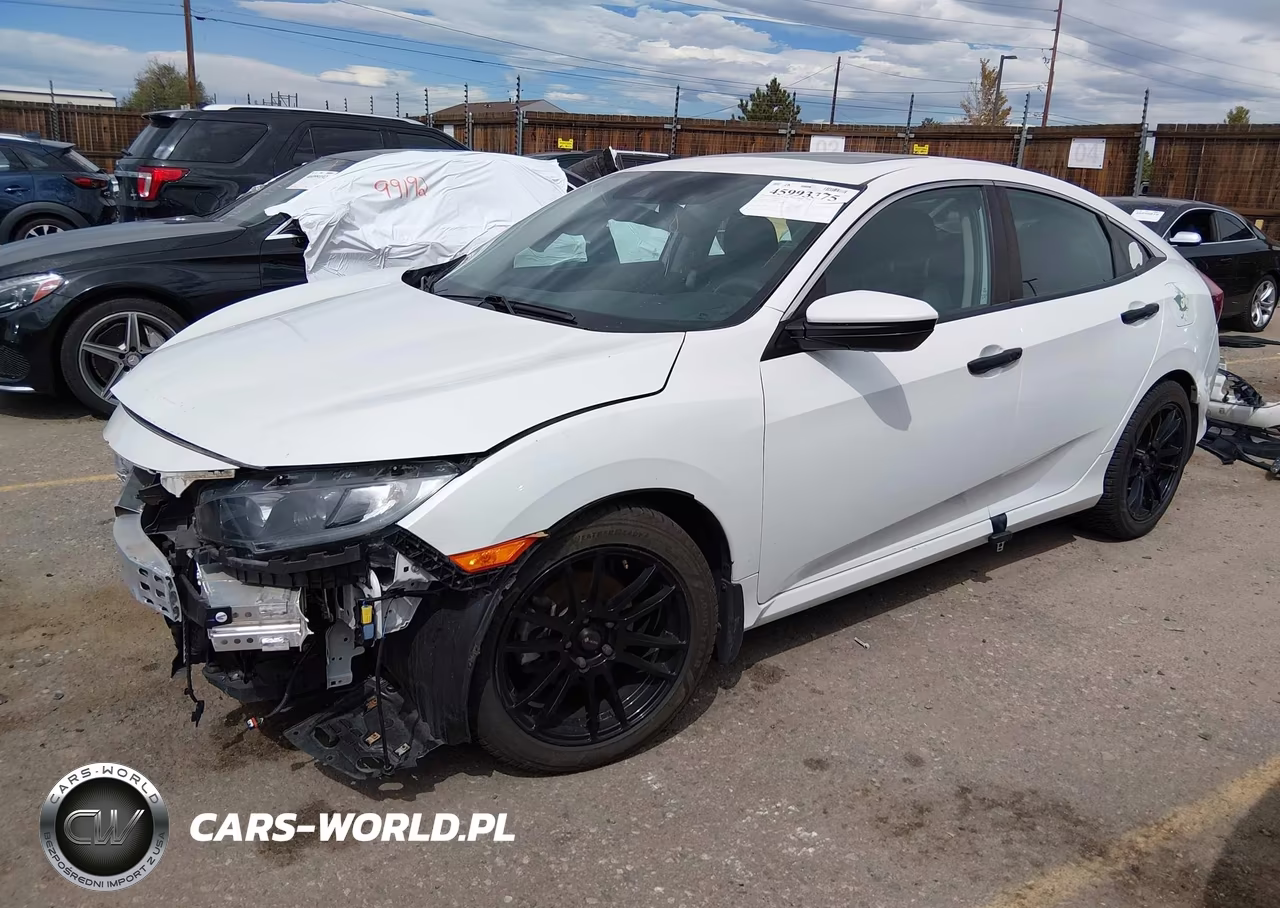 2021 Honda Civic Ex-L VIN:19XFC1F7XME202126 - 2
