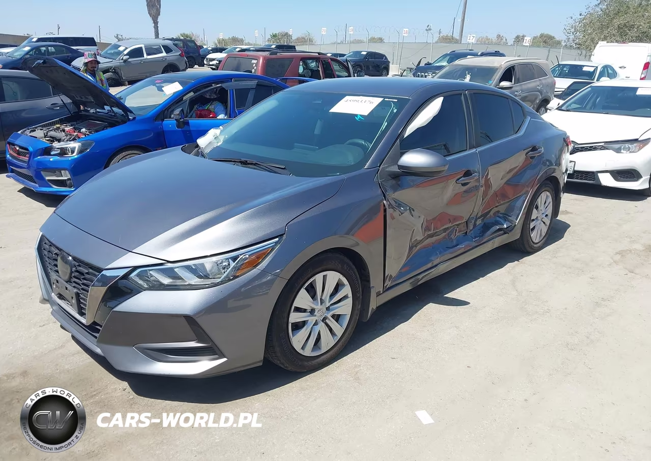2020 Nissan Sentra S Xtronic Cvt VIN:3N1AB8BV1LY294530 - 2