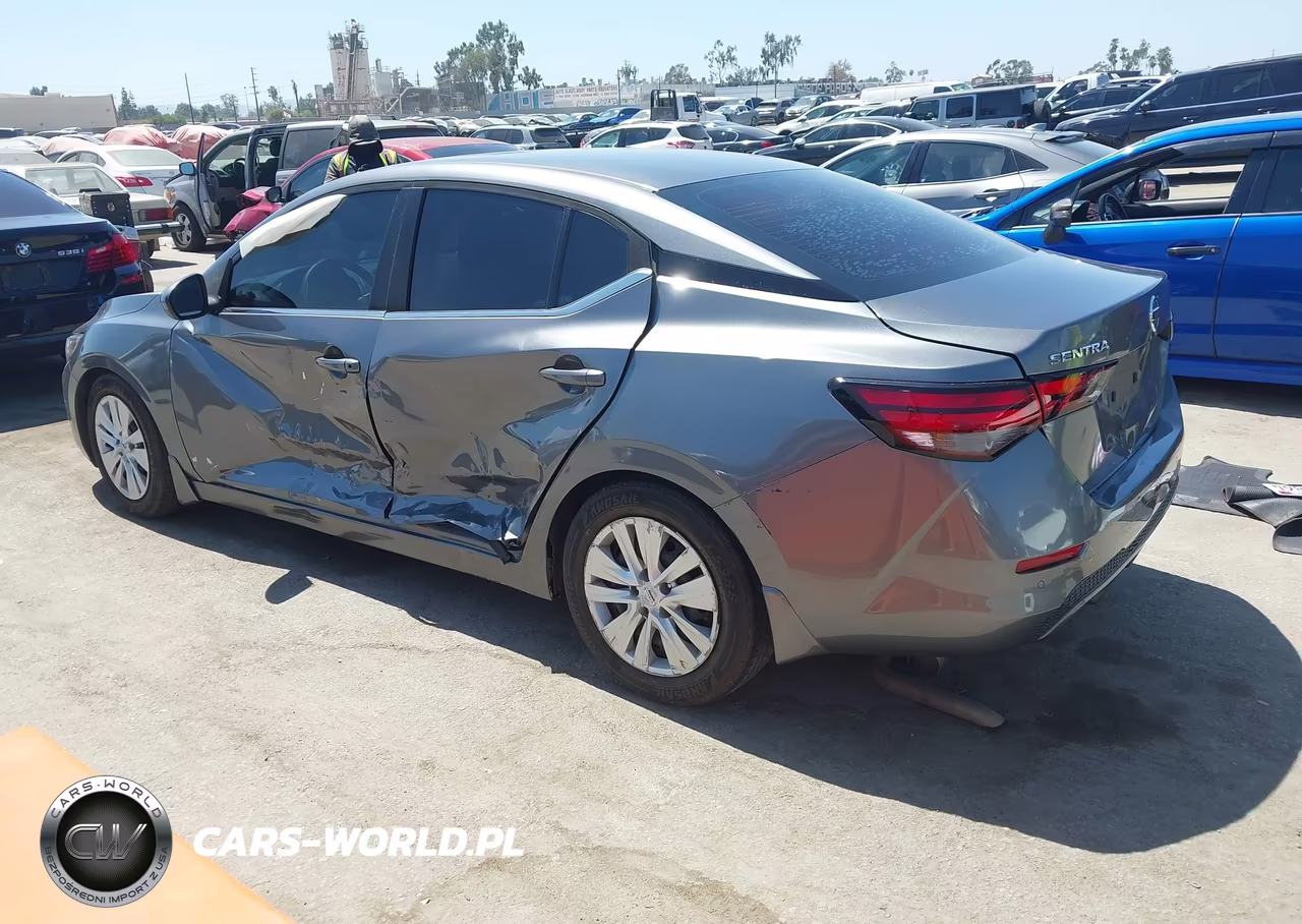 2020 Nissan Sentra S Xtronic Cvt VIN:3N1AB8BV1LY294530 - 3