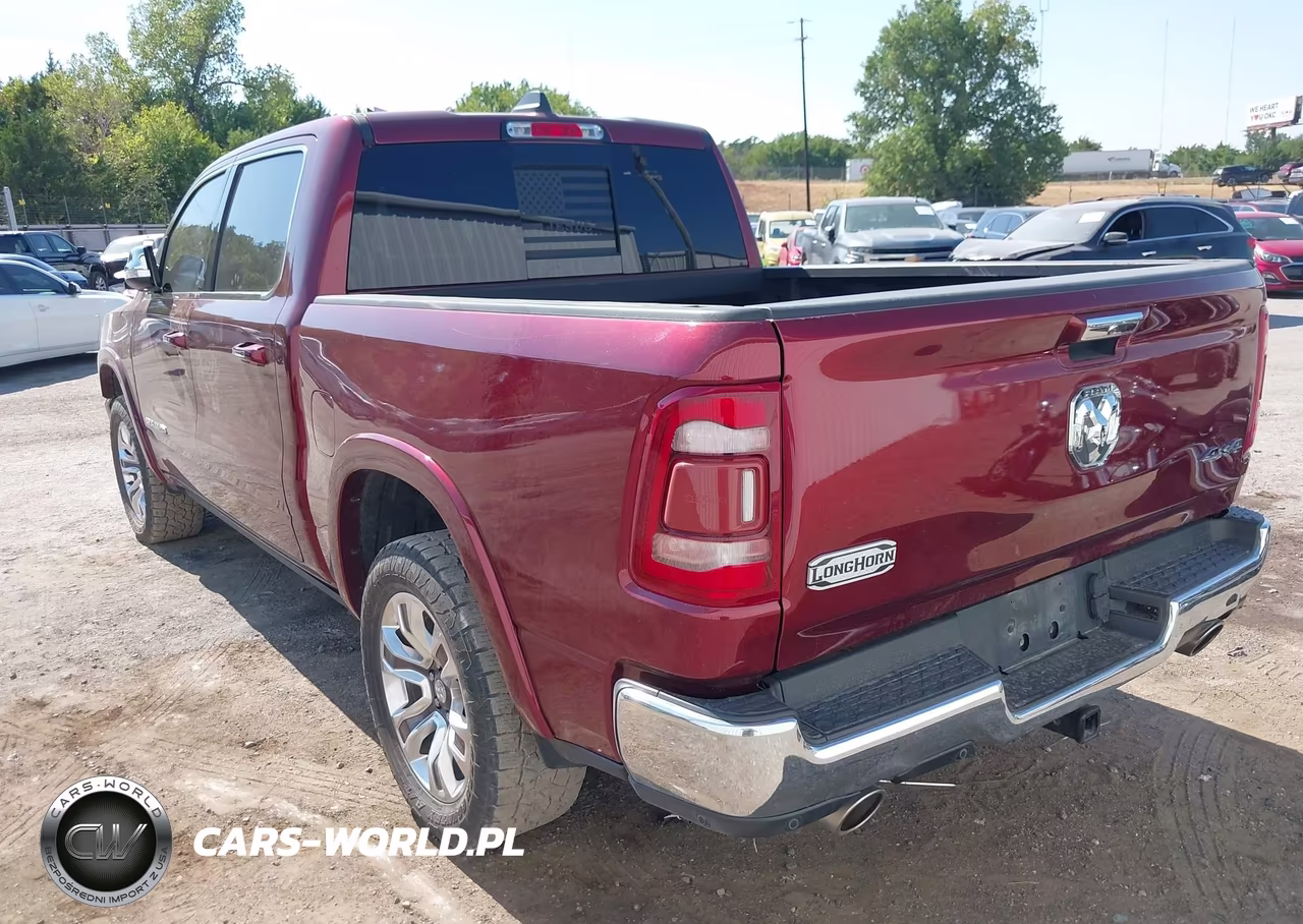 2019 Ram 1500 Longhorn 4X4 5'7 Box VIN:1C6SRFKT7KN563407 - 3
