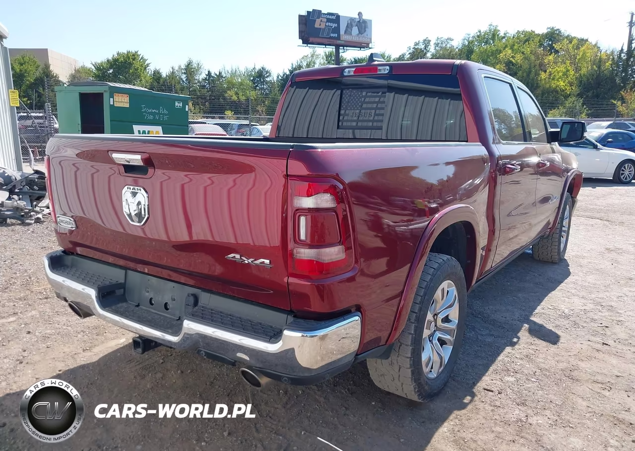 2019 Ram 1500 Longhorn 4X4 5'7 Box VIN:1C6SRFKT7KN563407 - 4