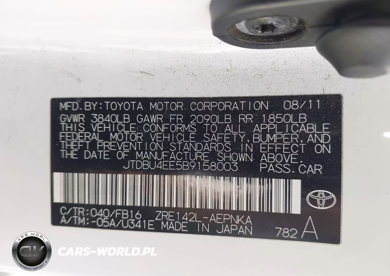 2011 Toyota Corolla Le VIN:JTDBU4EE5B9158003 - 9