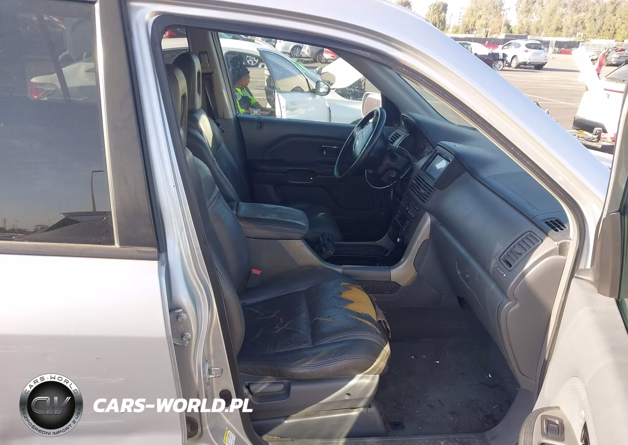 2004 Honda Pilot Ex-L VIN:2HKYF18574H606590 - 5