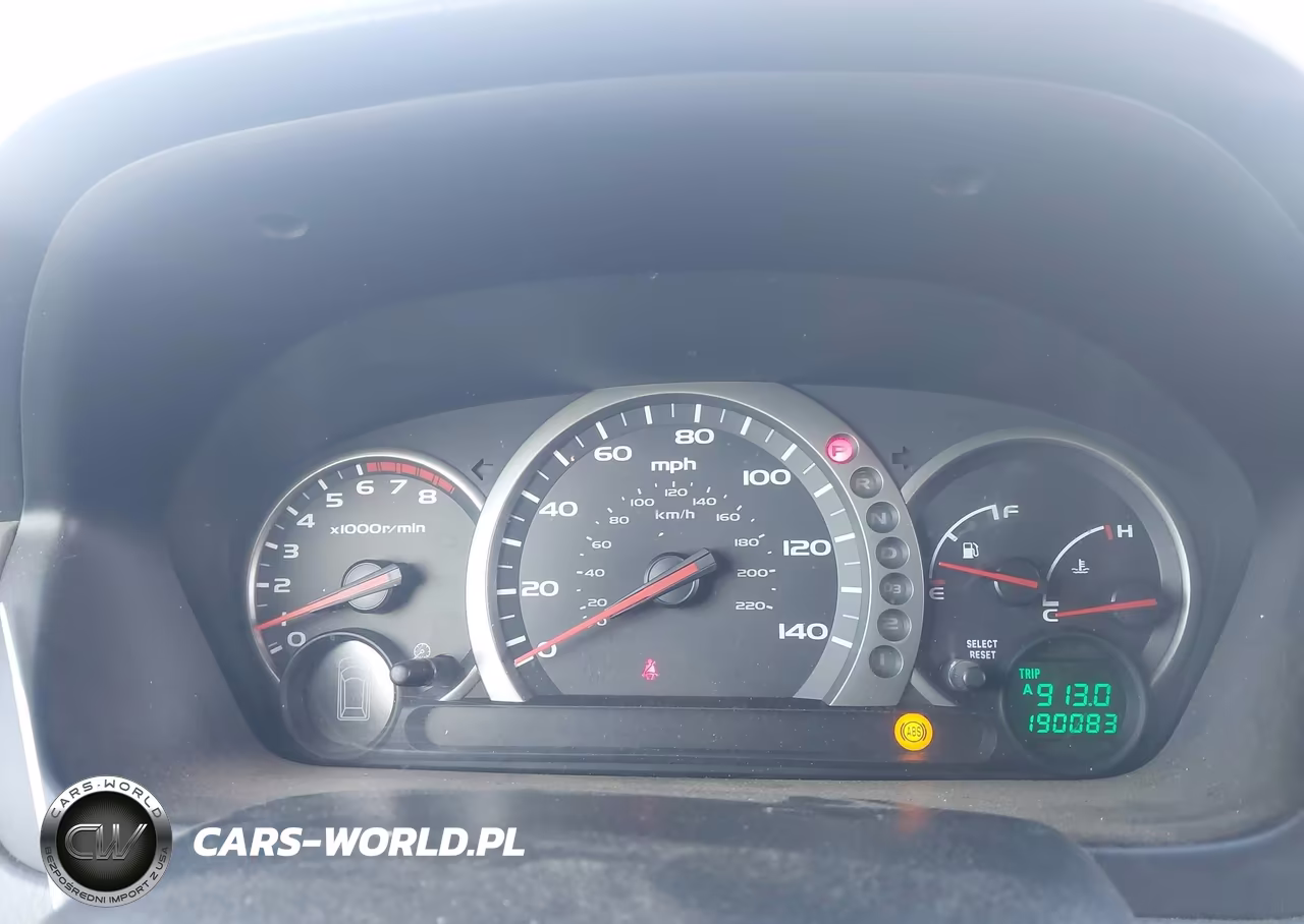 2004 Honda Pilot Ex-L VIN:2HKYF18574H606590 - 7