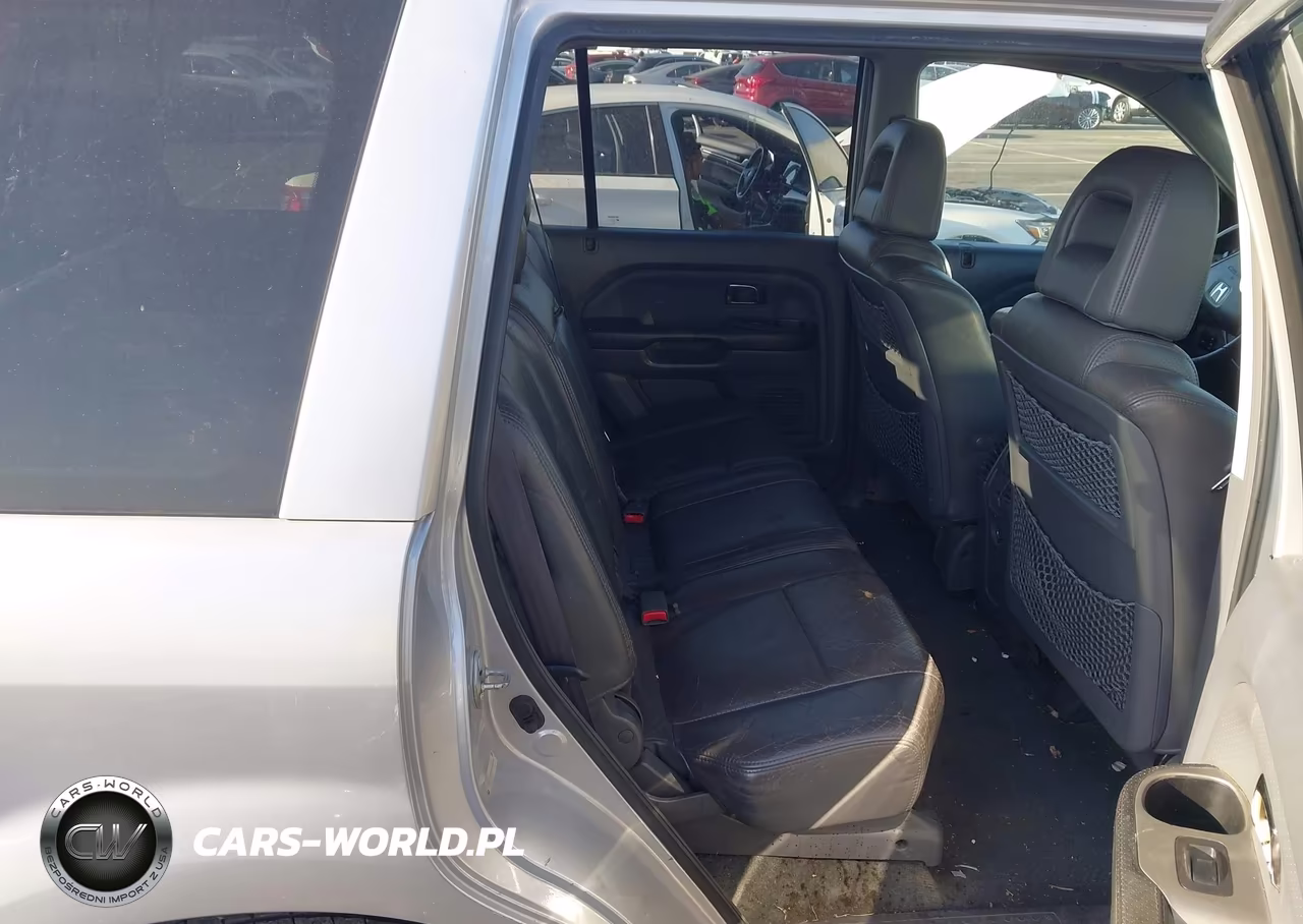 2004 Honda Pilot Ex-L VIN:2HKYF18574H606590 - 8