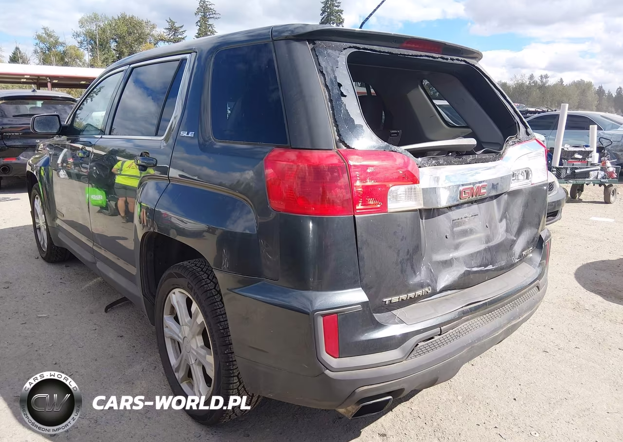 2017 GMC Terrain Sle-1 VIN:2GKFLSEK6H6260403 - 3