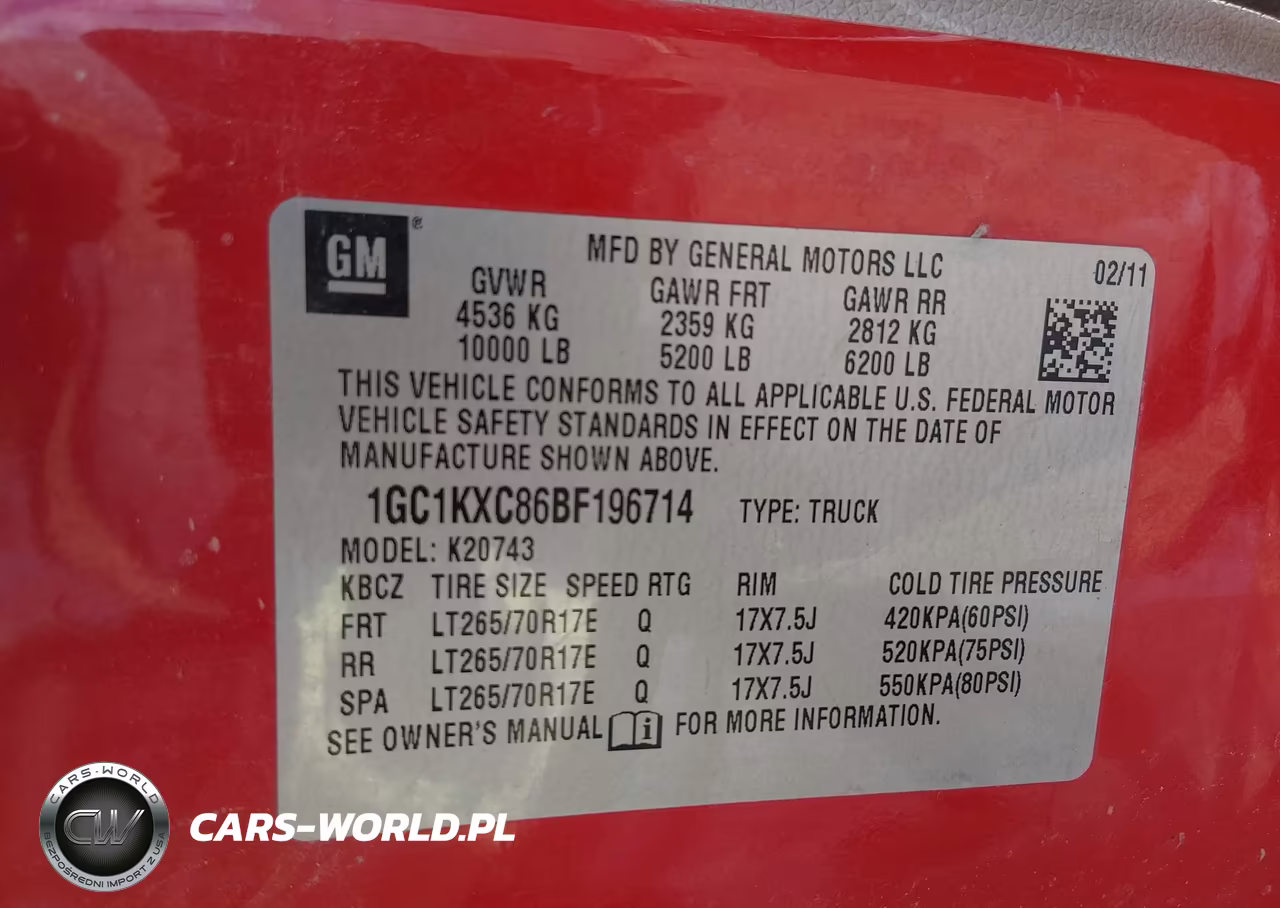 2011 Chevrolet Silverado 2500Hd Lt VIN:1GC1KXC86BF196714 - 9