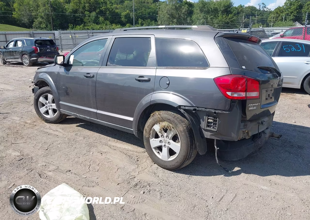 2014 Dodge Journey Sxt VIN:3C4PDCAB1ET235683 - 3