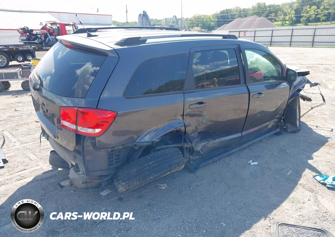 2014 Dodge Journey Sxt VIN:3C4PDCAB1ET235683 - 4