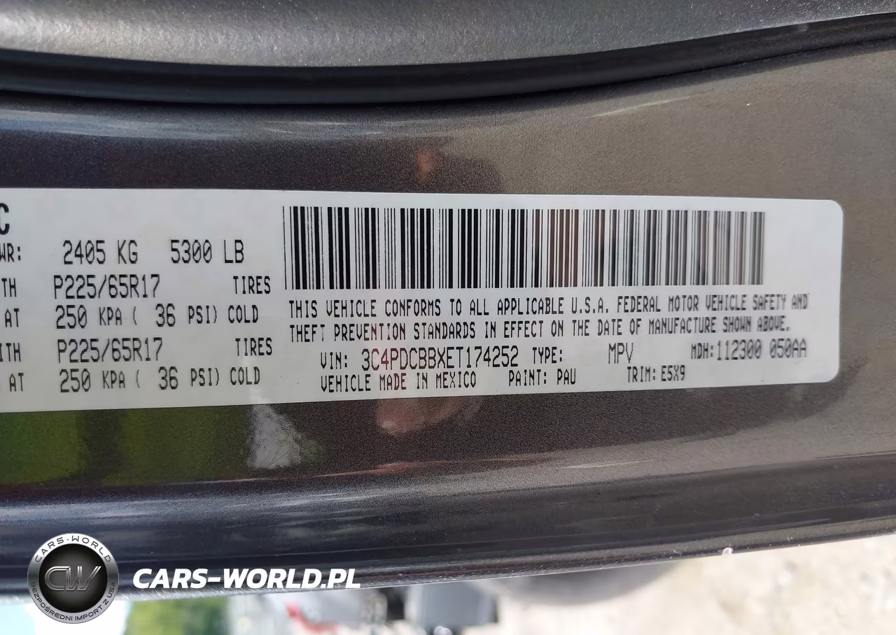 2014 Dodge Journey Sxt VIN:3C4PDCAB1ET235683 - 9
