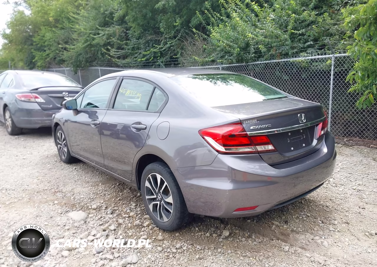 2015 Honda Civic Ex VIN:19XFB2F85FE045089 - 3