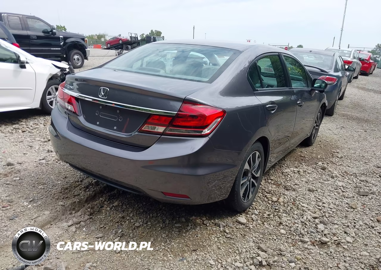 2015 Honda Civic Ex VIN:19XFB2F85FE045089 - 4