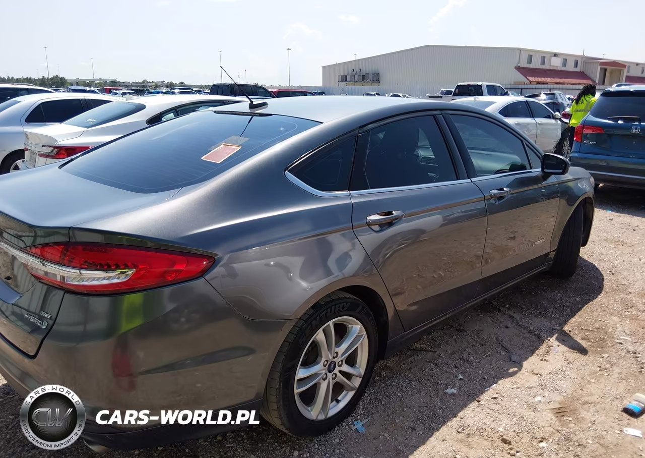 2018 Ford Fusion Hybrid Se VIN:3FA6P0LU6JR197302 - 6