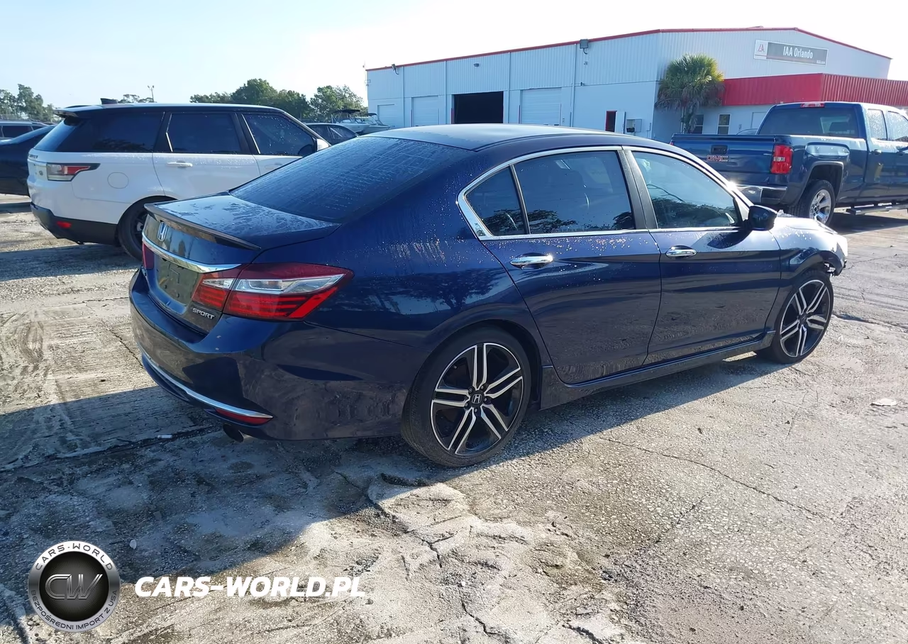 2016 Honda Accord Sport VIN:1HGCR2F5XGA121559 - 4