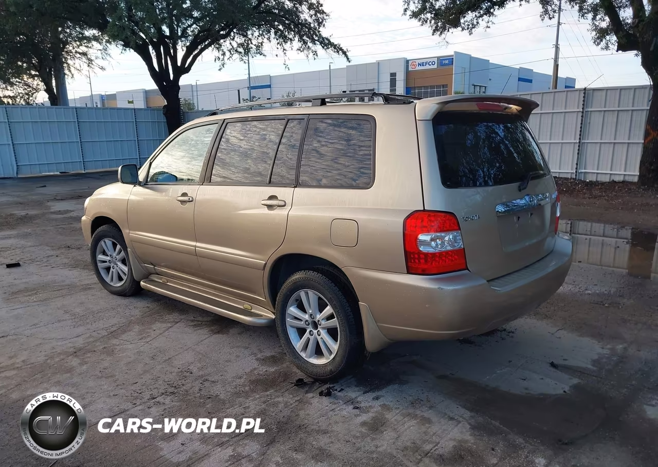 2007 Toyota Highlander Hybrid VIN:JTEGW21AX70022450 - 3