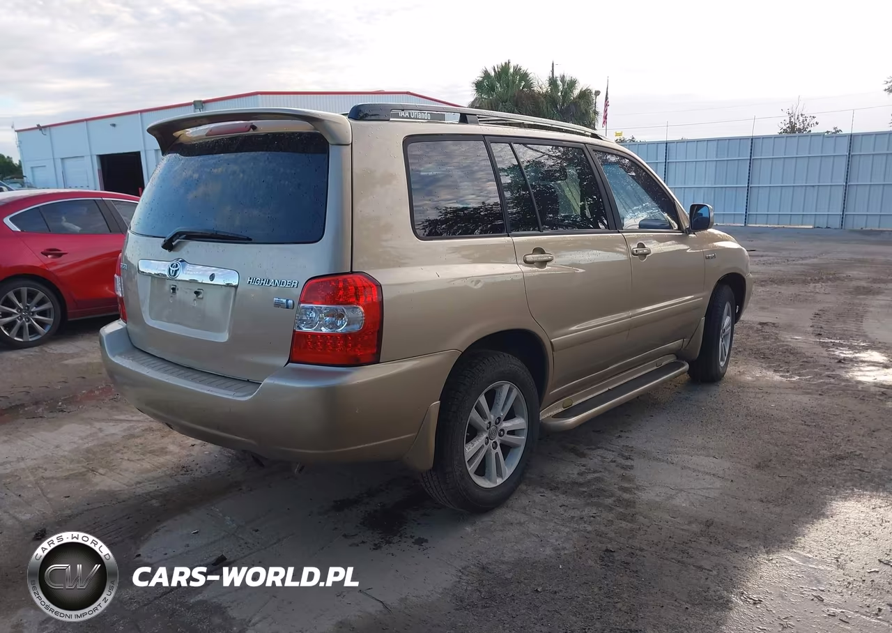 2007 Toyota Highlander Hybrid VIN:JTEGW21AX70022450 - 4