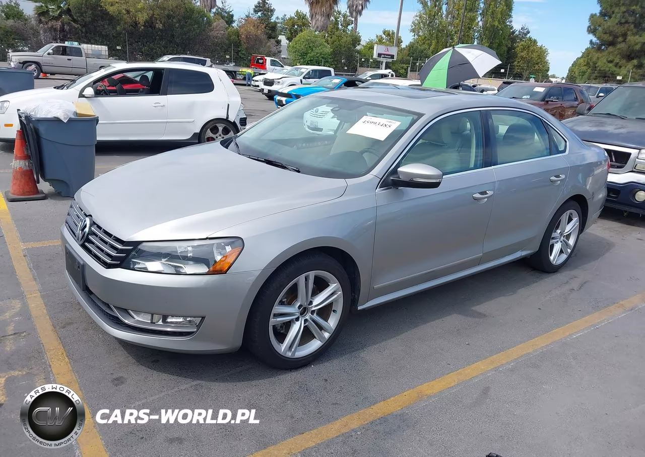 VOLKSWAGEN PASSAT VIN:1VWBN7A3XEC022098 - 2