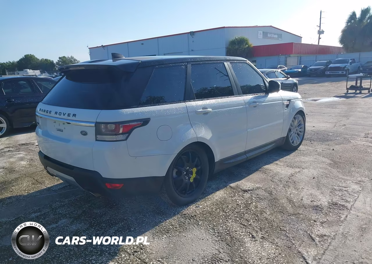 2017 Land Rover Range Rover Sport 3.0L V6 Supercharged Hse VIN:SALWR2FV5HA180475 - 4