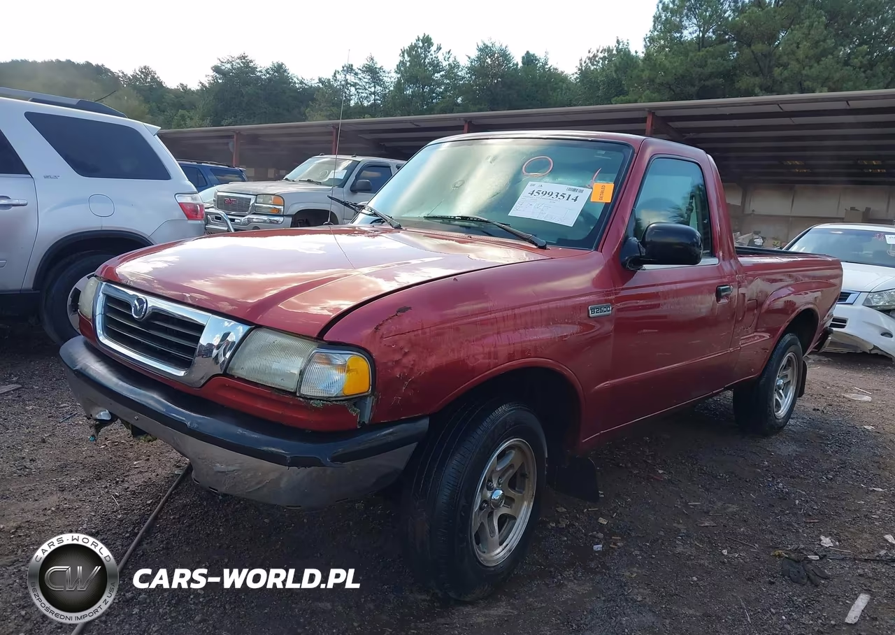 2000 Mazda B2500 Se-Sx VIN:4F4YR12C9YTM26549 - 2